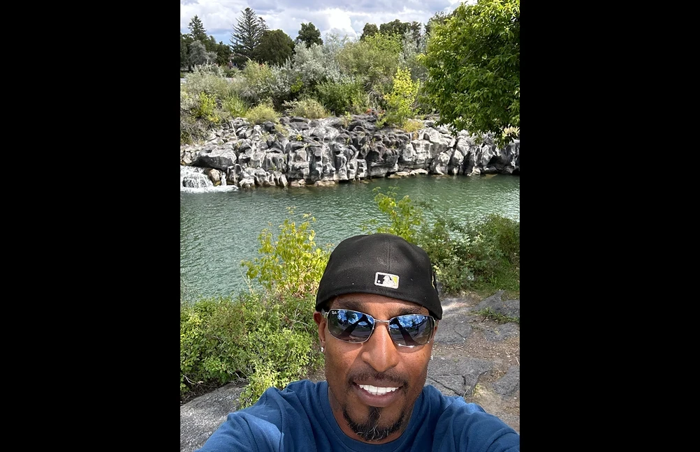 Photo of Michael in nature