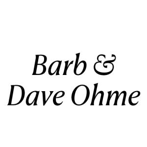 Barb & Dave Ohme